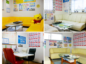 シロヤ住宅流通株式会社の接客応接室の写真