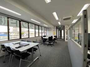 未来図ランド株式会社の商談スペースの写真