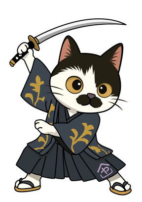 株式会社部屋問屋　本店の猫侍、ぱんちゃんです。よろしくお願いします。の写真