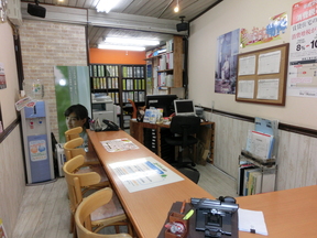店舗の内観の写真