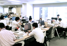 株式会社ランドネットの社内の様子の写真