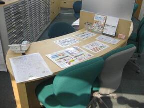 店内の様子の写真