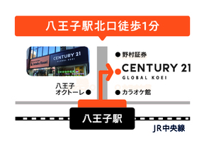 センチュリー21GLOBAL KOEIのマップの写真