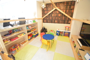 株式会社タチキカックスのキッズコーナーの写真