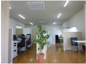 株式会社プラスホームの店舗内観の写真