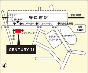 センチュリー21　オカホームのMapの写真