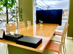 ハウスドゥ！株式会社田村ビルズ　熊本託麻店の大画面のモニターを使ってご説明します！の写真