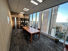 株式会社ウィズダムの応接室の写真